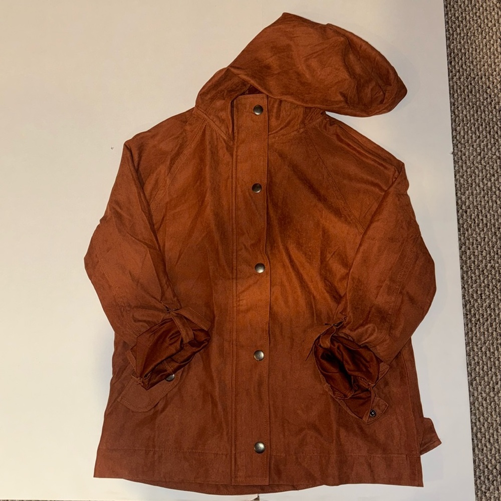 Orange Utility Jacket